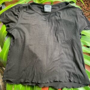 Olivia Rae $10 Classic Black Short Sleeve Top